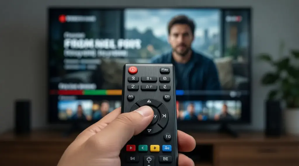 M3U IPTV Smart TV und Player-Oberfläche mit geladener M3U IPTV Playlist und Senderliste 2026